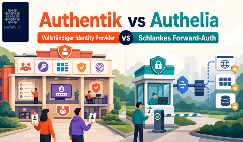 Authentik vs Authelia: SSO selbst hosten im Vergleich