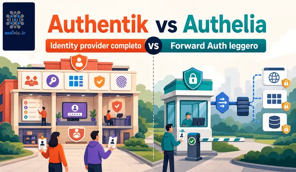 Authentik vs Authelia: SSO self-hosted leggero a confronto