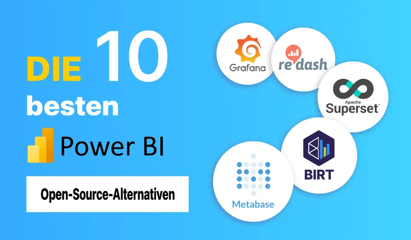 Power-BI-Alternativen: 10 Open-Source-Tools (2026)