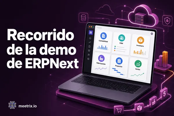 ERPNext demo: recorrido de lo que obtienes al instalarlo