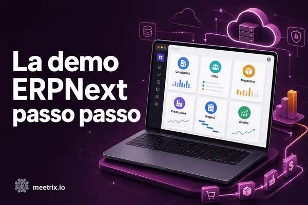 ERPNext demo: cosa ottieni dopo l'installazione