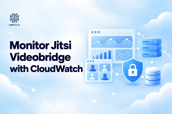 Monitor Jitsi Videobridge with AWS CloudWatch