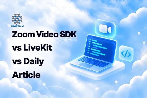 Zoom Video SDK vs LiveKit vs Daily: Which Should You Build On?