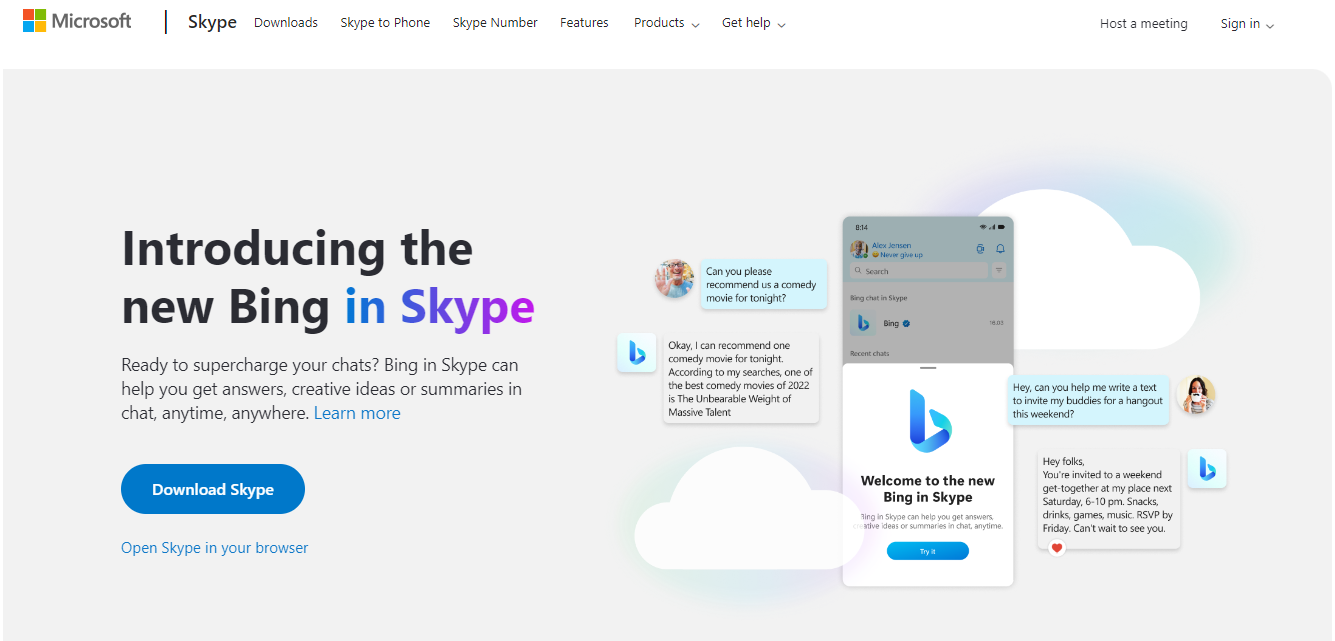 Skype - 10 Most Secure Video Conferecing Tools