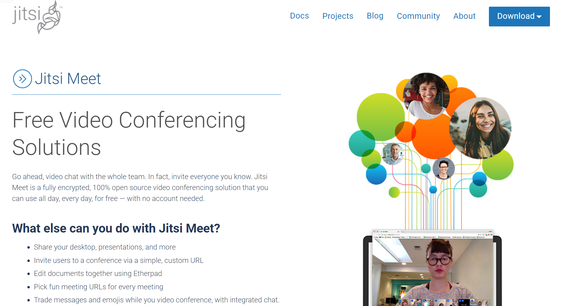 Jitsi Meet: bester Open-Source-WebRTC-Medienserver