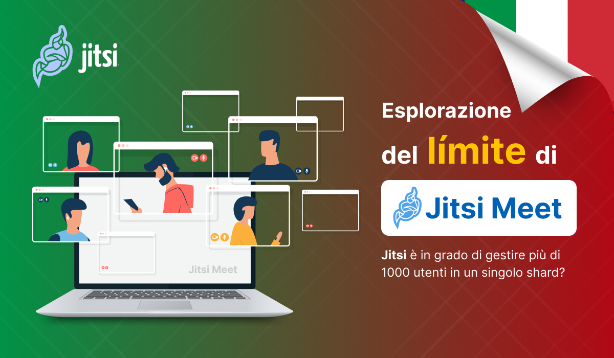 Esplorazione del limite di Jitsi Meet: Jitsi è in grado di gestire più di 1000 utenti in un singolo shard?