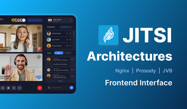 Jitsi Architecture: Exploring Nginx, Jicofo, Prosody, JVB, and Frontend Interface