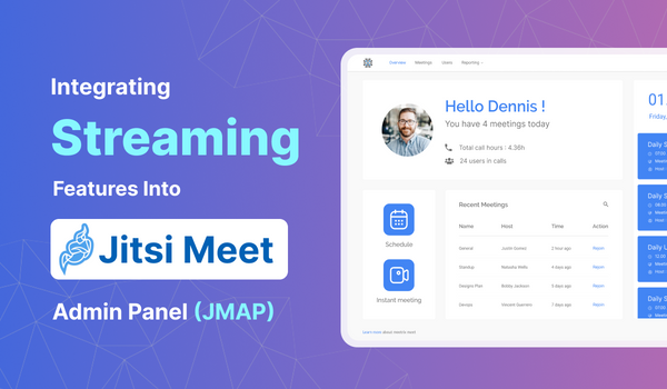 Integrating Streaming Features into Jitsi Meet Admin Panel (JAMP)