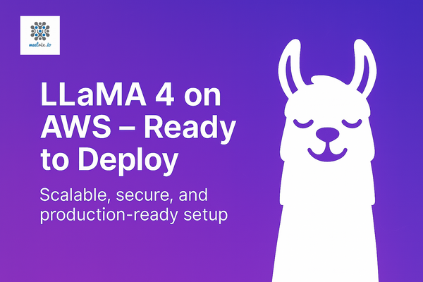 LLaMA 4 Scout by Meetrix on AWS Marketplace: Your Gateway to Multimodal AI