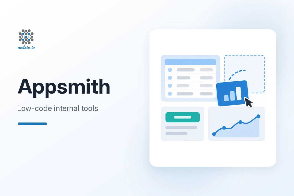 Appsmith low-code builder deployed on AWS by Meetrix