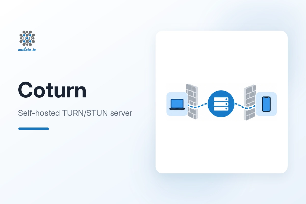 Coturn TURN server deployed on Google Cloud by Meetrix