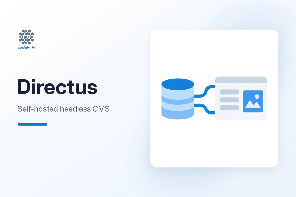 Directus headless CMS deployed on AWS by Meetrix