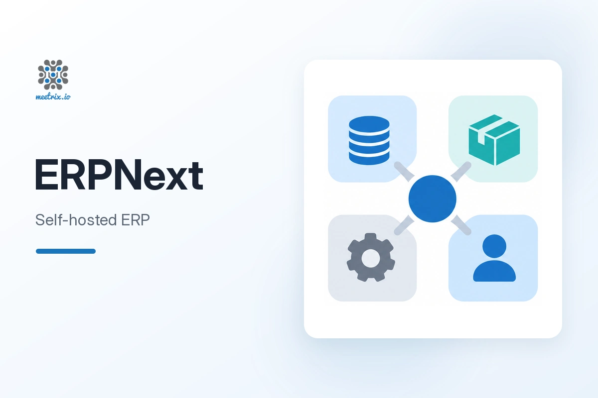 ERPNext ERP deployed on AWS by Meetrix
