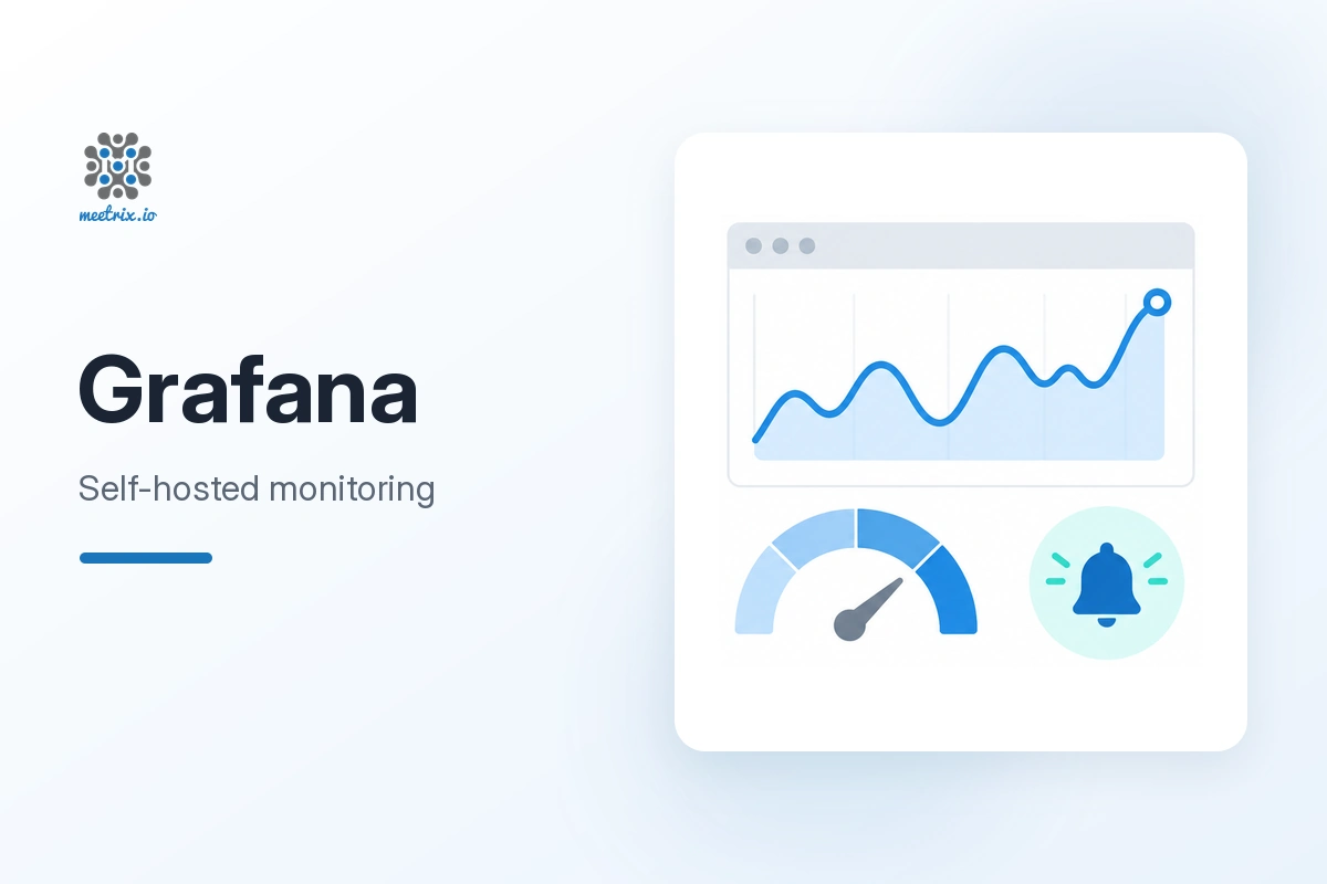 Grafana dashboards deployed on AWS by Meetrix