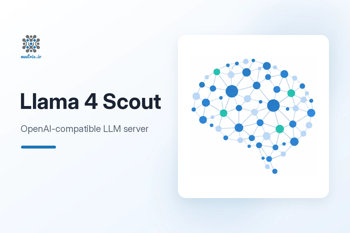 Llama 4 Scout deployed on AWS by Meetrix