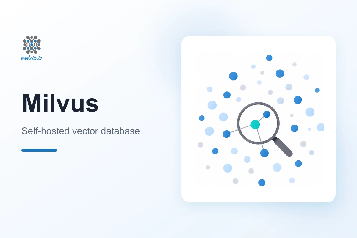 Milvus vector database deployed on AWS by Meetrix