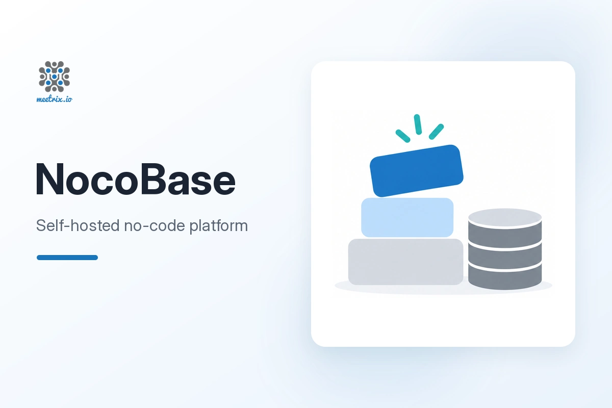 NocoBase no-code platform deployed on Google Cloud by Meetrix