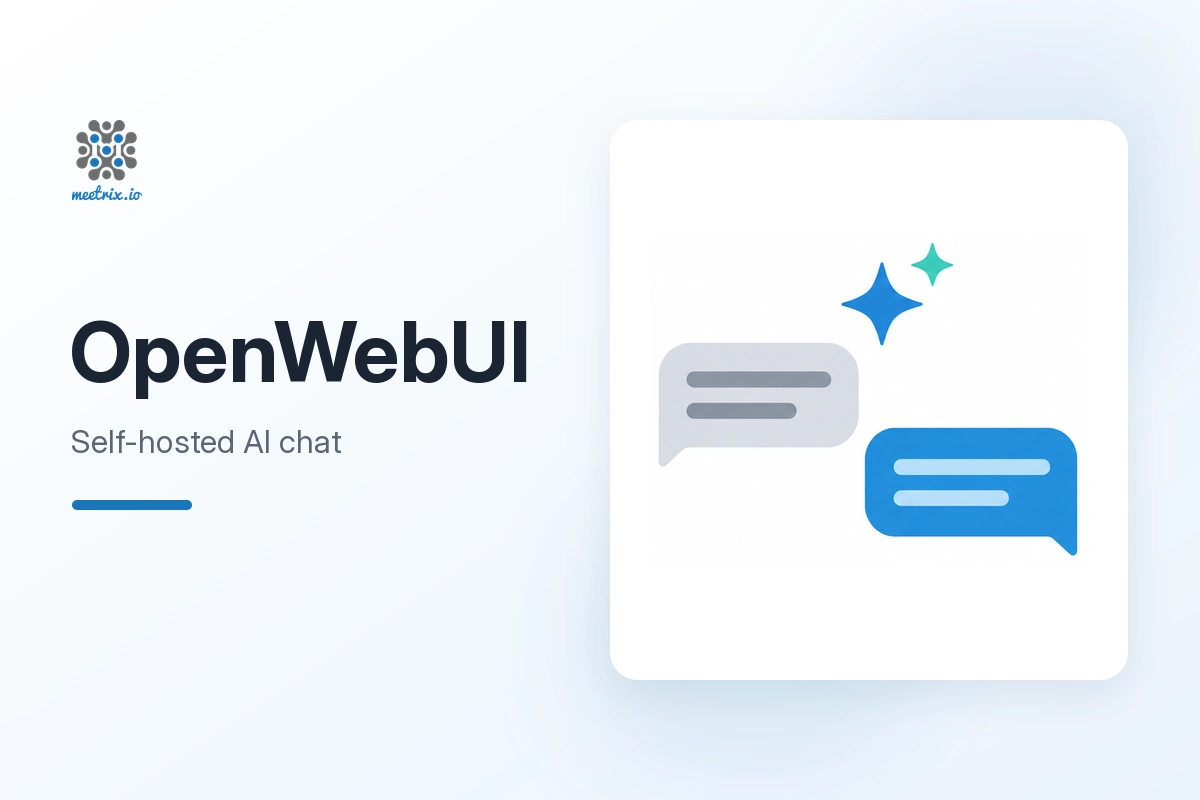 OpenWebUI with Ollama deployed on AWS by Meetrix