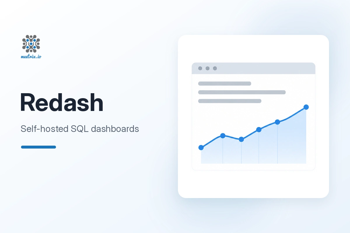 Redash dashboards deployed on AWS by Meetrix