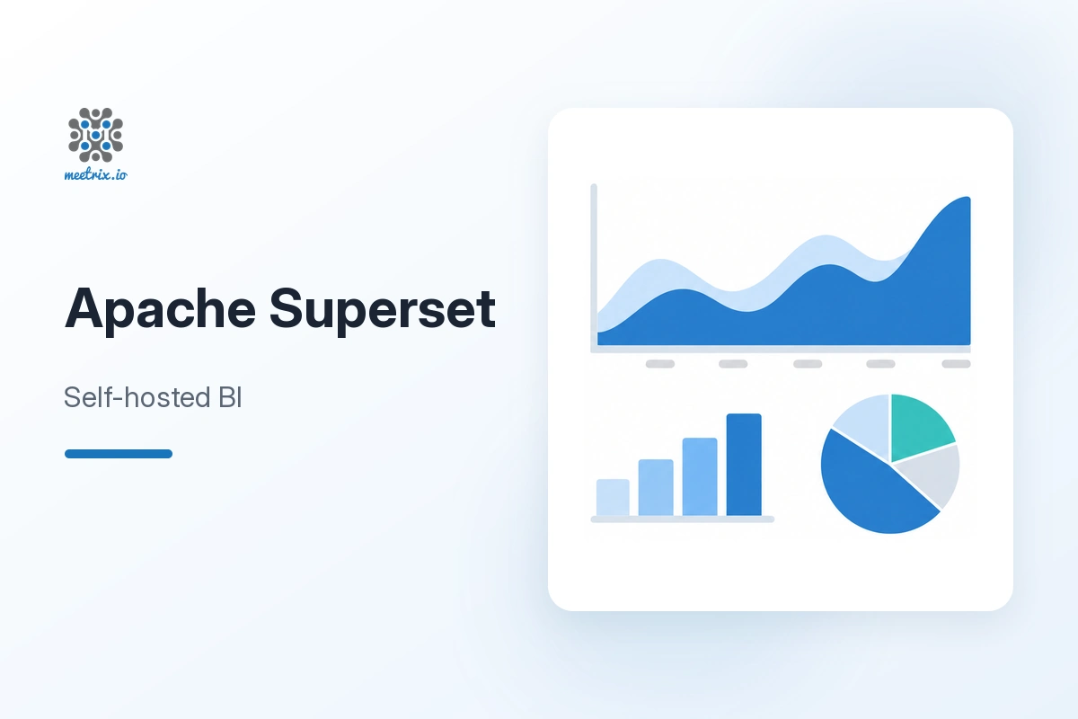 Apache Superset deployed on AWS by Meetrix