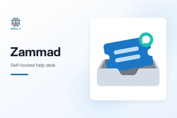 Zammad: Self-Hosted Help Desk and Ticketing