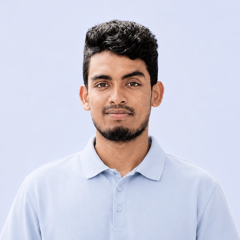 Portrait of Binuka Ranatunga, Junior DevOps Engineer at Meetrix