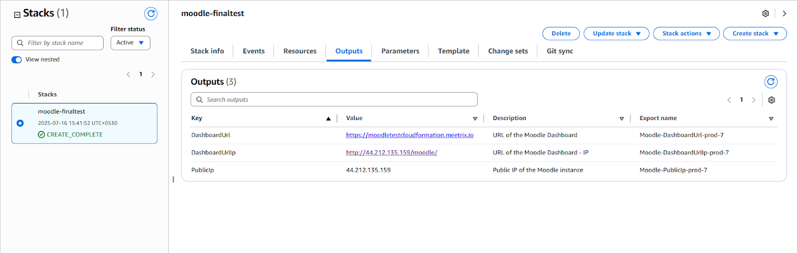 Moodle Deployment Image 1