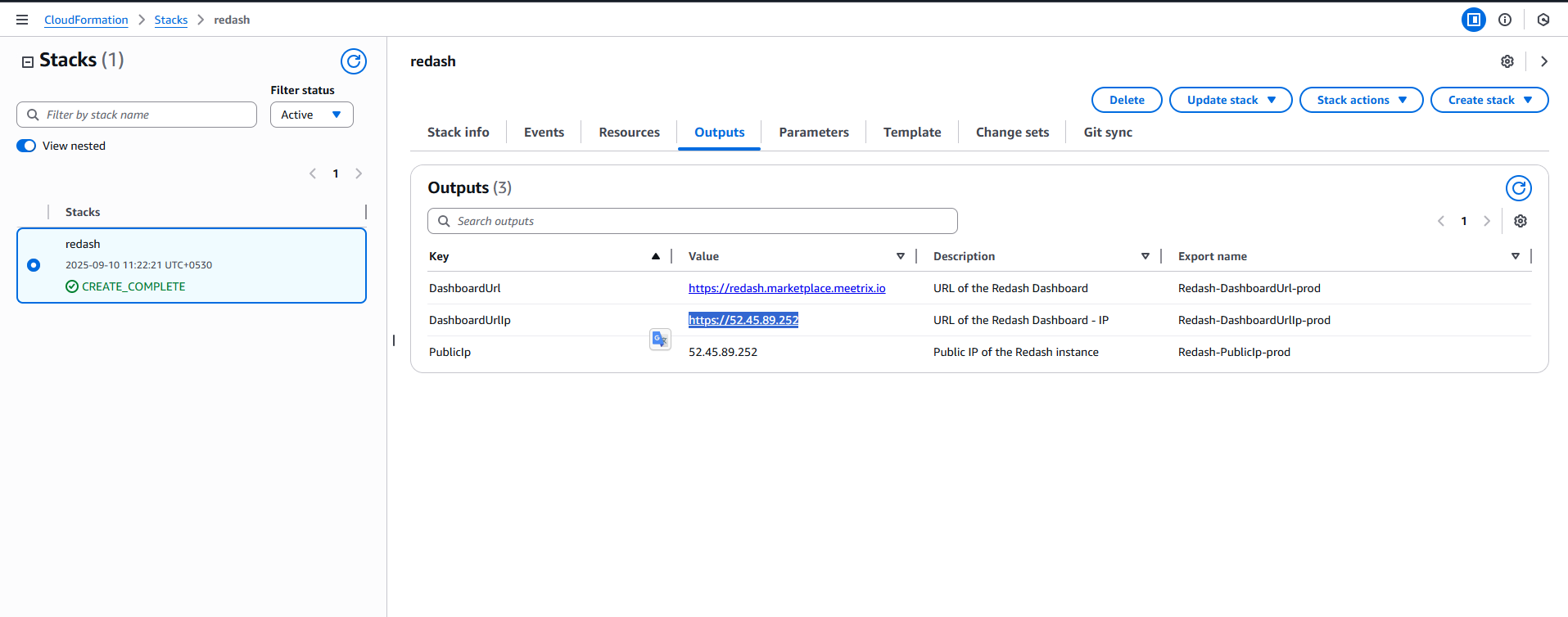 Access Redash