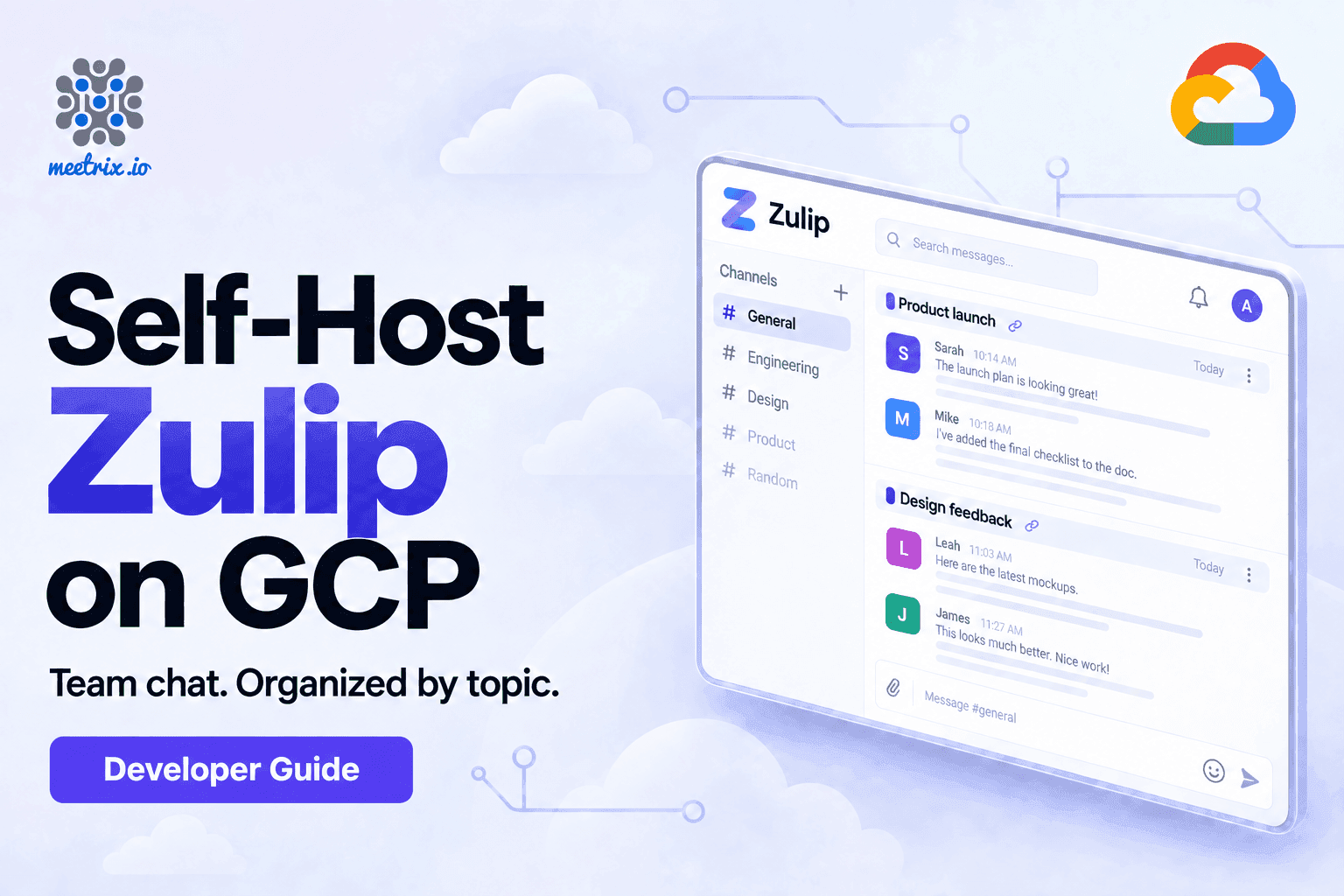 Zulip GCP Developer Guide