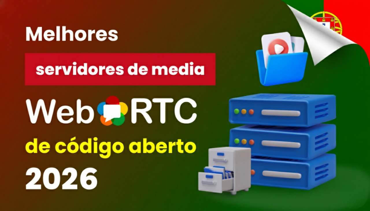 Melhores servidores de media WebRTC de código aberto 2026