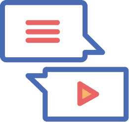 Stay connected with chat